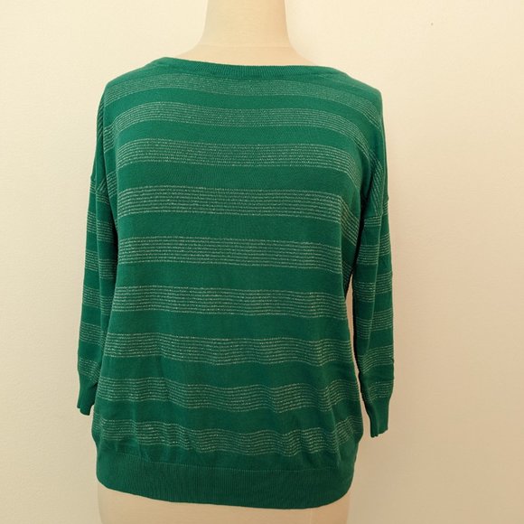 Oz! Emerald and Silver Sweater - Picture 2 of 6